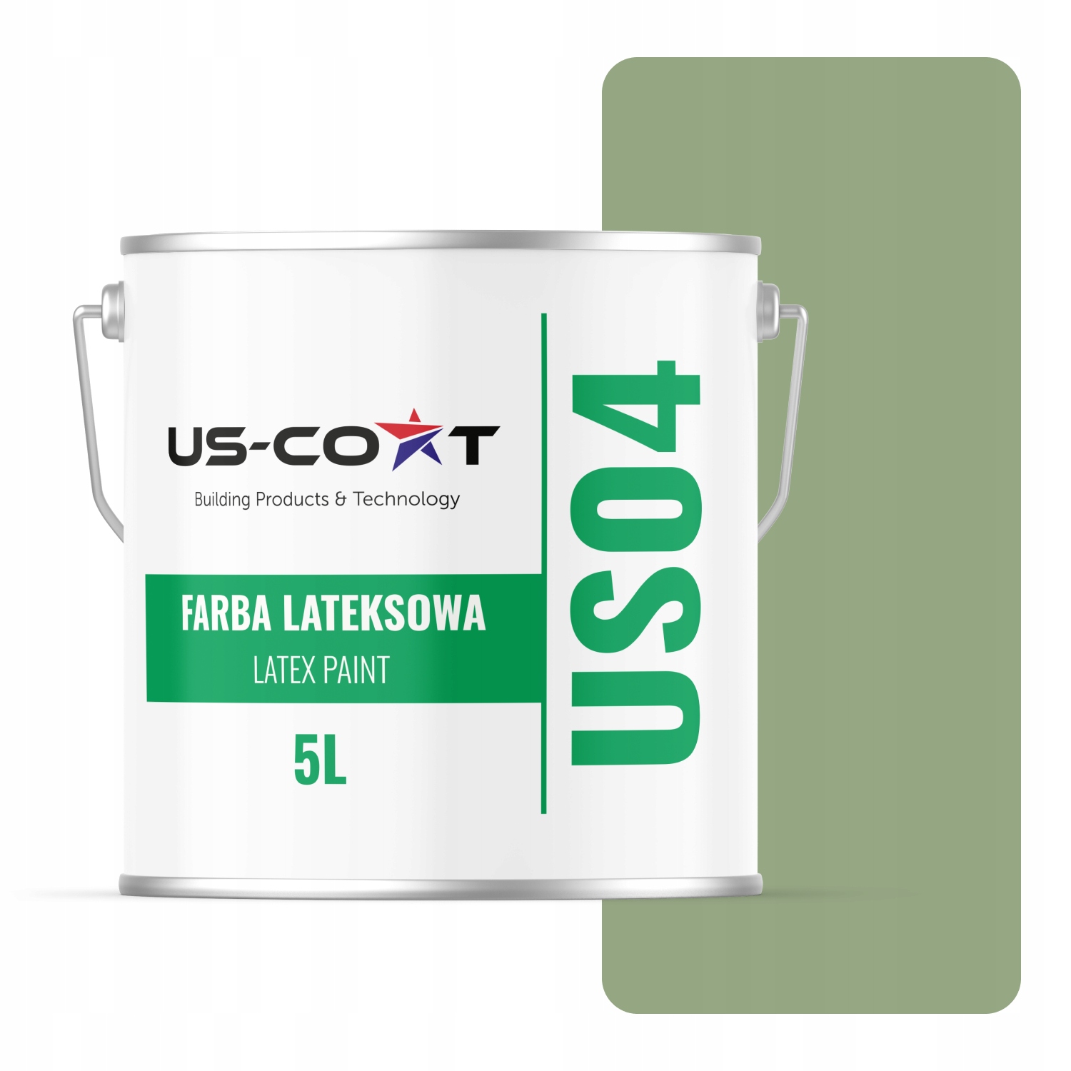 Barva Olivově Tmavá H2036 5L Hluboká Matná Na Stěny