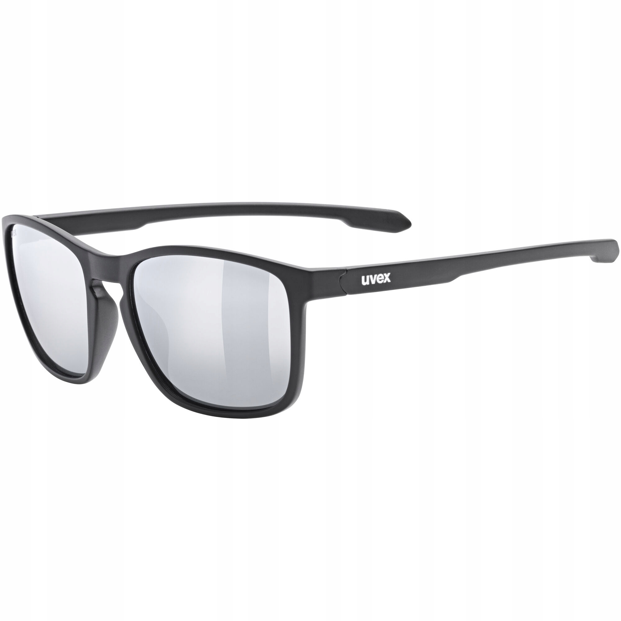 Sluneční brýle Lifestyle Uvex Lgl 52 Black Mat Mirror Silver S3