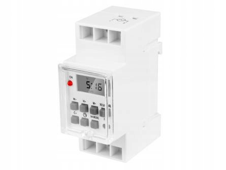 PROGRAMATOR CZASOWY TS-GE2 cyfrowy TH35 1222