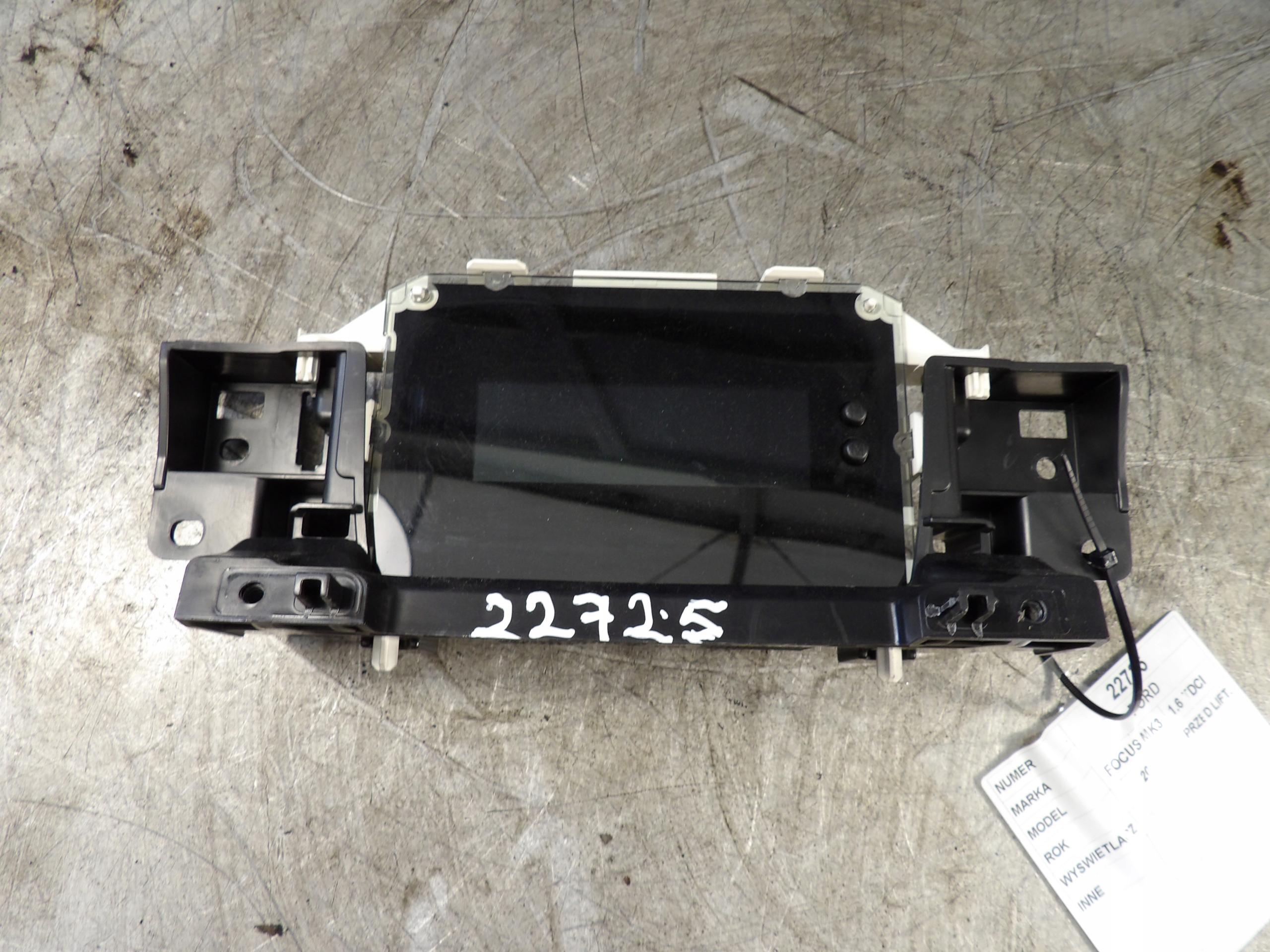 Ford Focus MK3 display 1,6TDCI