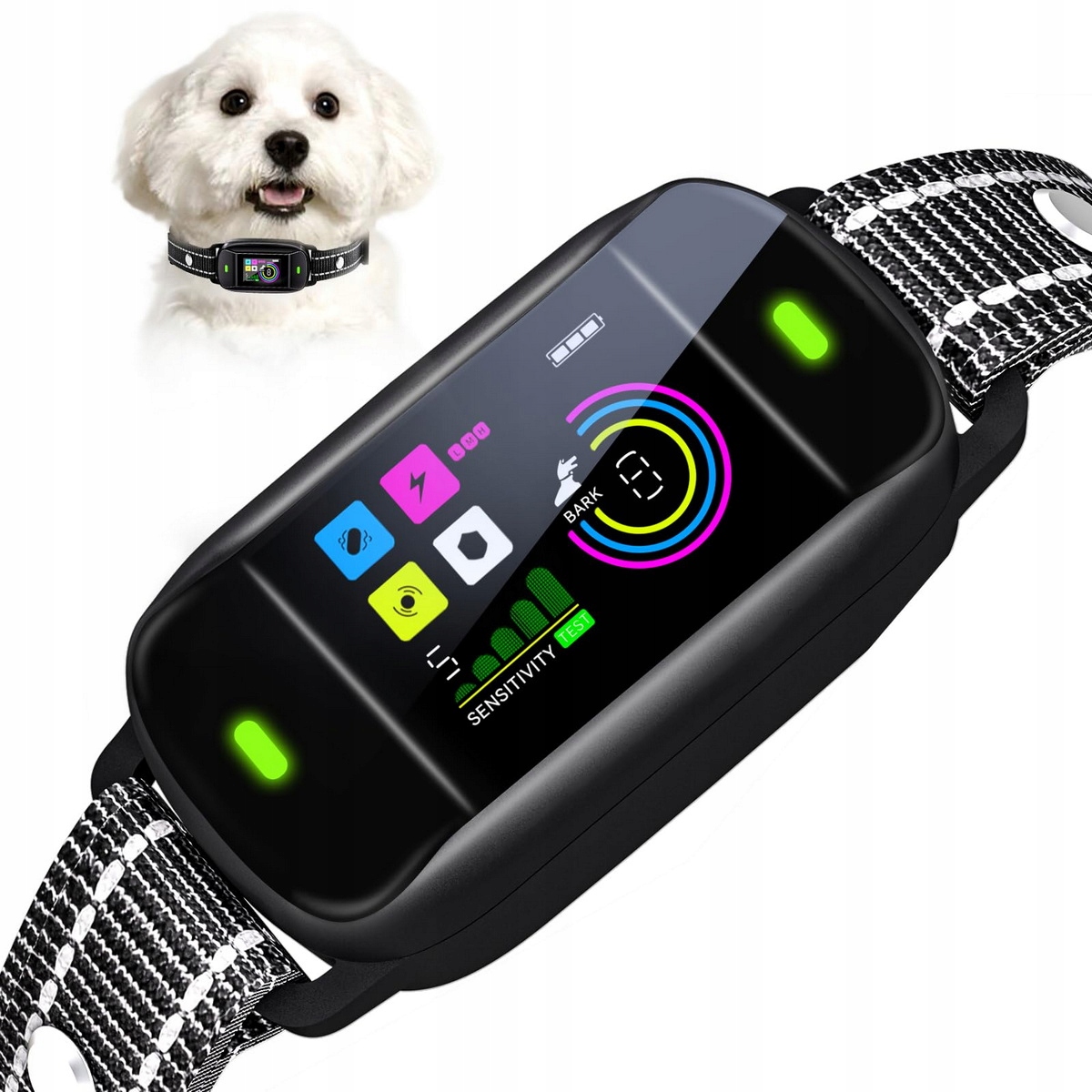 Levně Led Displej – Elektrický Protištěkací Obojek Pro Trénink Trenéra