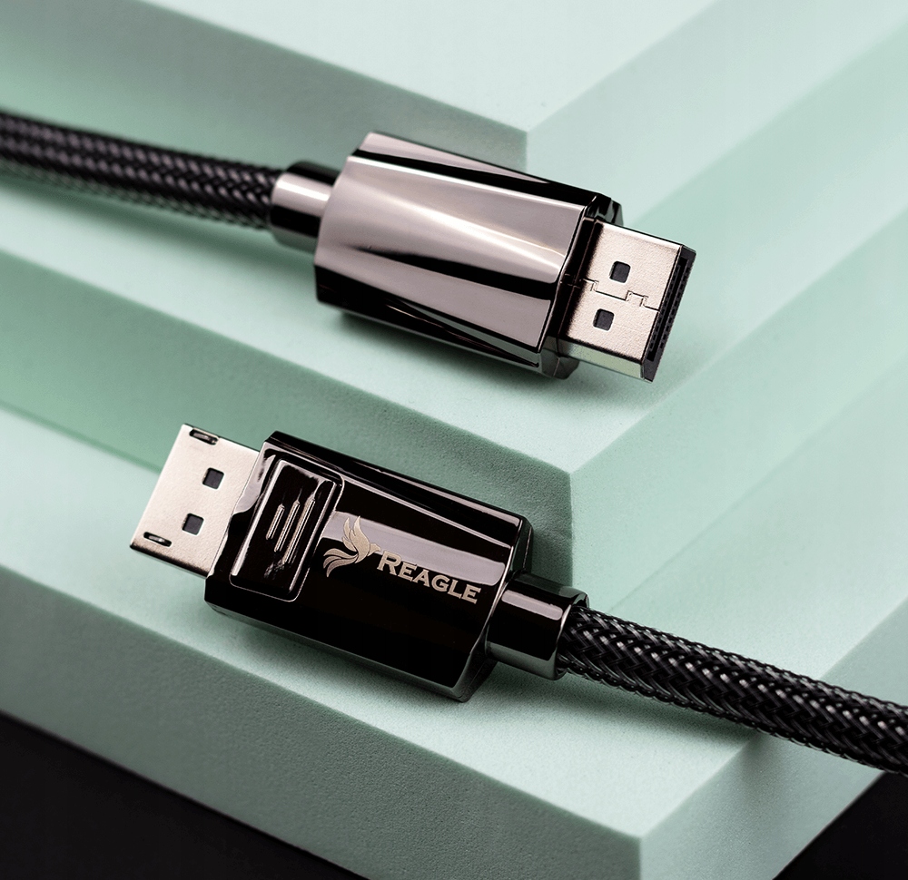 KABEL DISPLAYPORT 2.0 DP 4K 240Hz 165Hz 144Hz DSC FREESYNC GSYNC HDR 3M Długość kabla 3 m