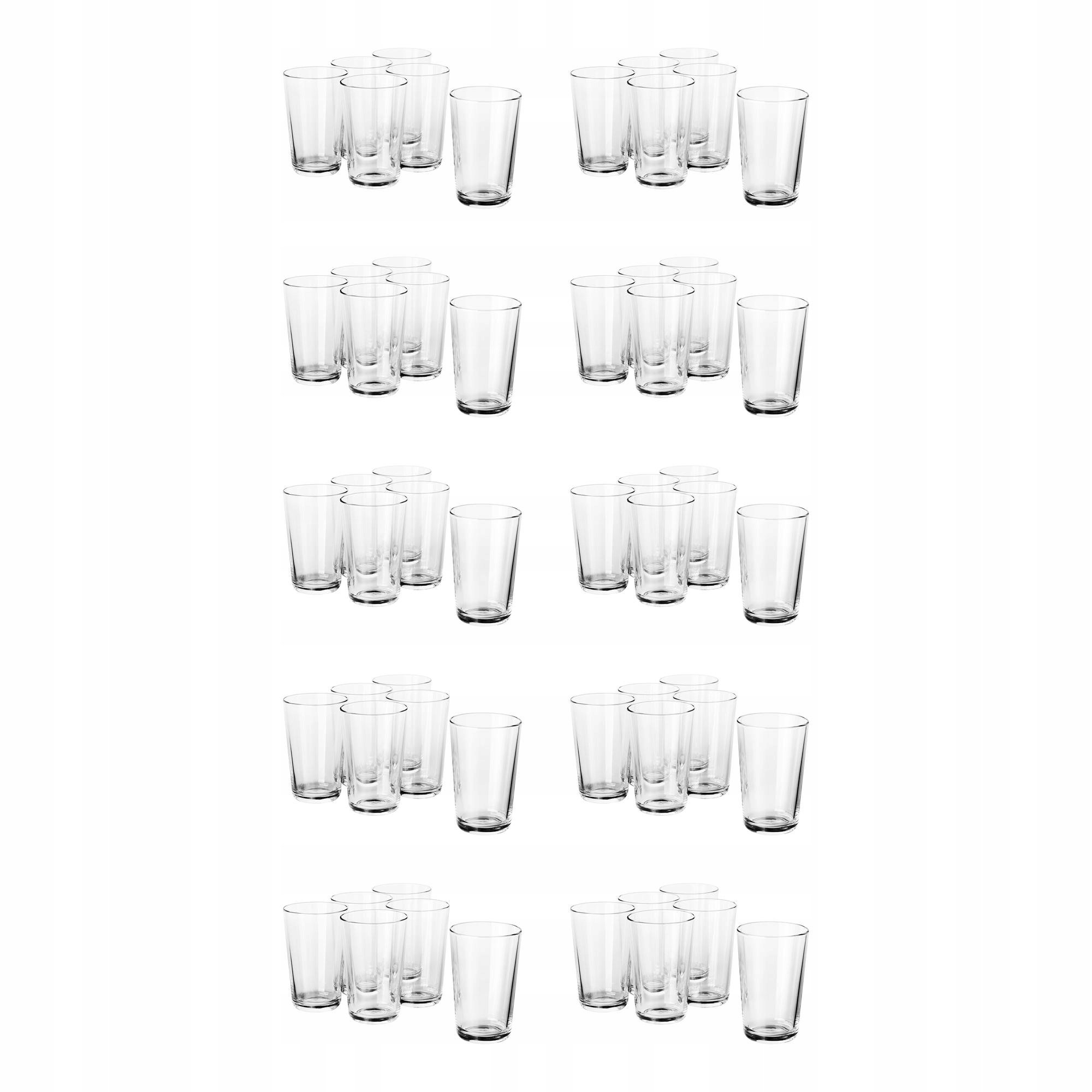10 szt. Ikea 365 Szklanka 45 cl Hartowane Szkło 6 sztuk Domowy Komfort