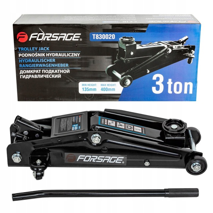 АВТОМОБІЛЬНИЙ ГІДРАВЛІЧНИЙ ДОМКРАТ ЖАБА 3T
