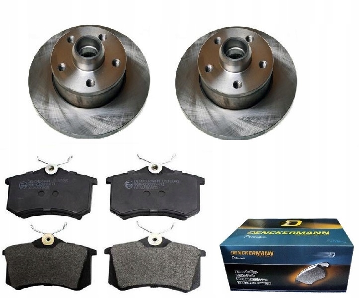 Kotouče Kostky Vw Jetta Golf III Vento Zadní 5 šroubů