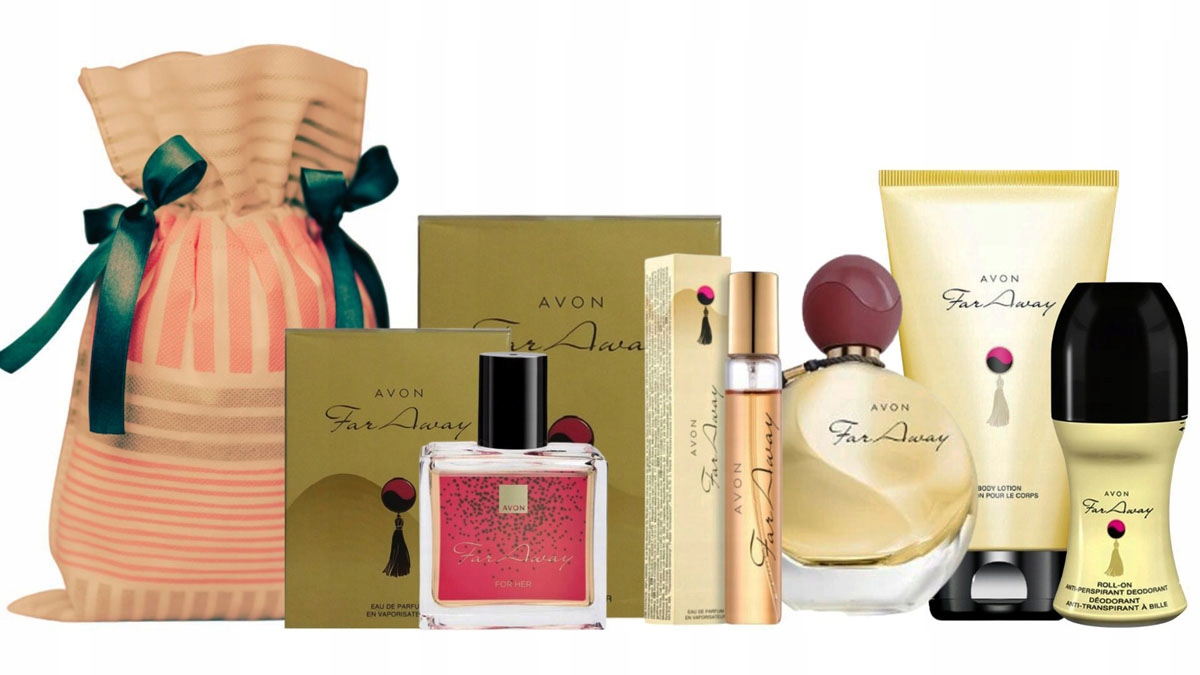 Avon Far Away Sada Svátek Matek Ženy Narozeniny Starší Verze Unikát