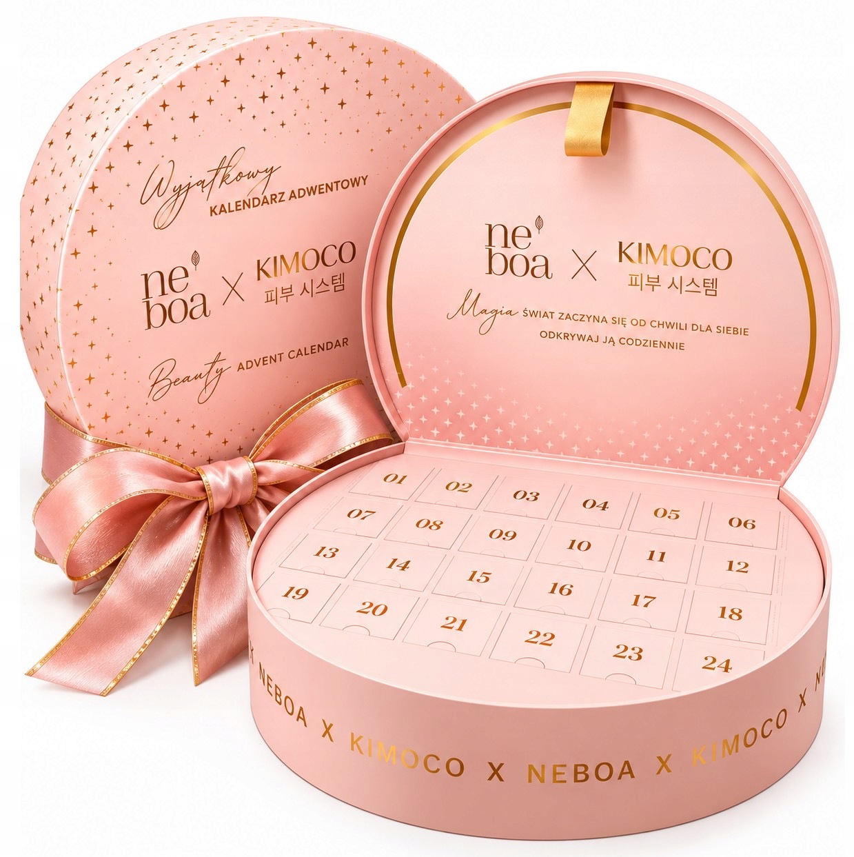 Kosmetický adventní kalendář Neboa x Kimoco 24 Okénko Beauty Dárek