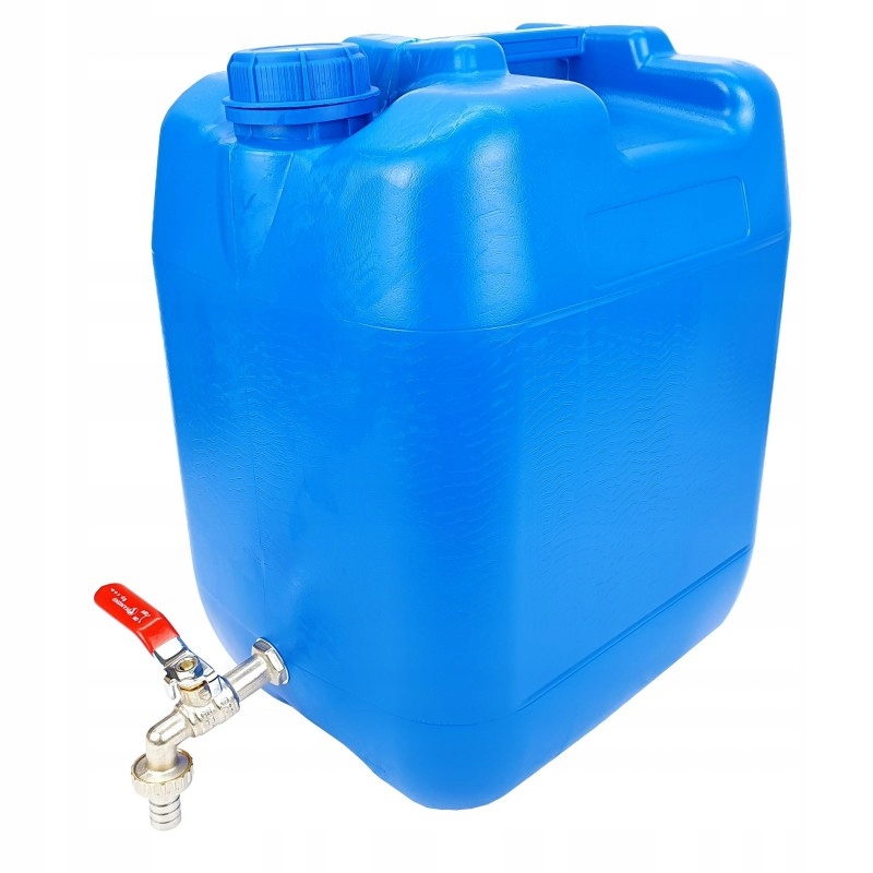 KANISTER POJEMNIK 20L Z KRANIKIEM METALOWYM NA WĄŻ BANIAK NA WODĘ KRAN Kod producenta PROD024