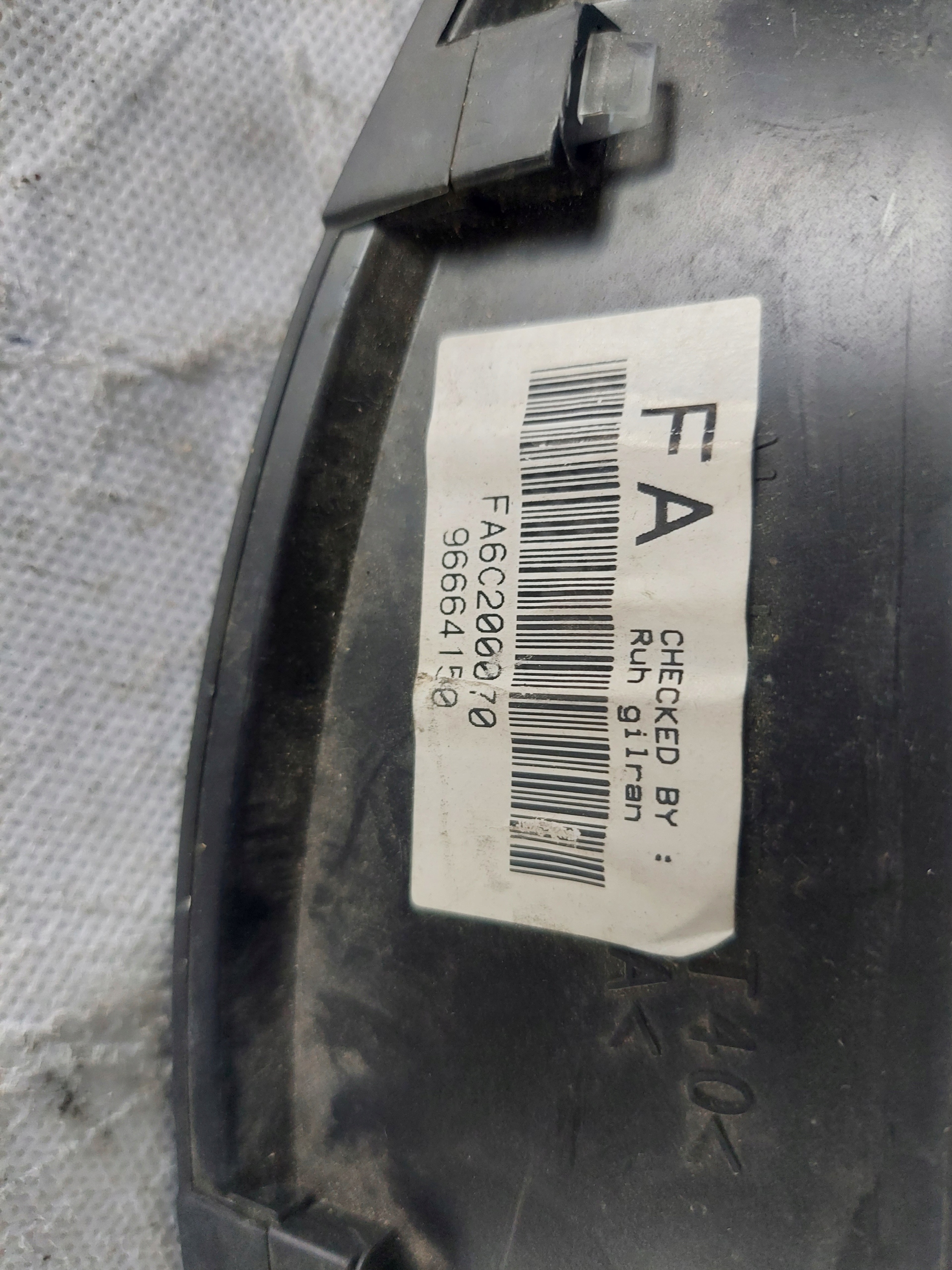 dials clock CHEVROLET MATIZ 1.0 B 96664150