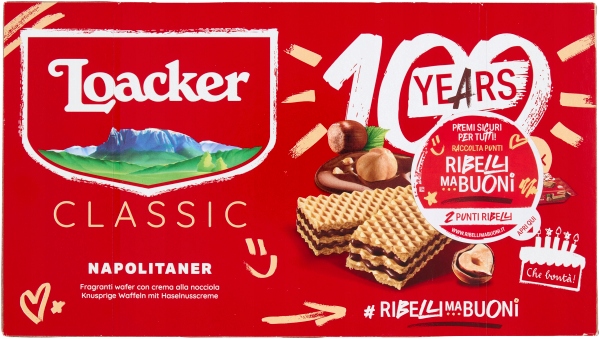 3x Oplatky Wafer Napolitaner 180 g Loacker
