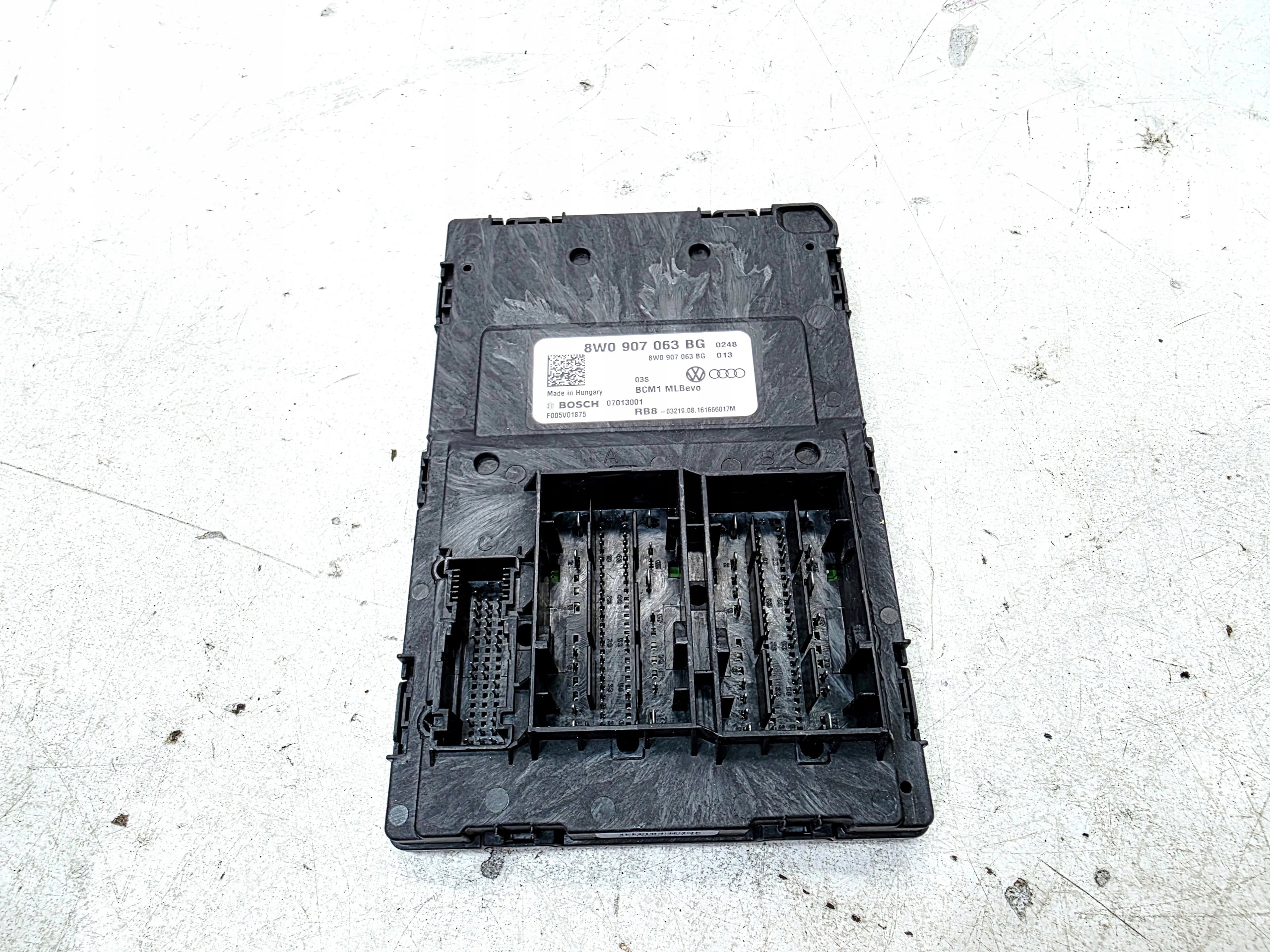 module control unit INSTALACJI electrical AUDI A4 B9 A5 Q7 4M 8W0907063BG