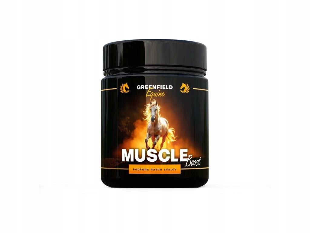 Doplněk pro koně Greenfield MuscleBoost na svaly a výkonnost 1,5 kg