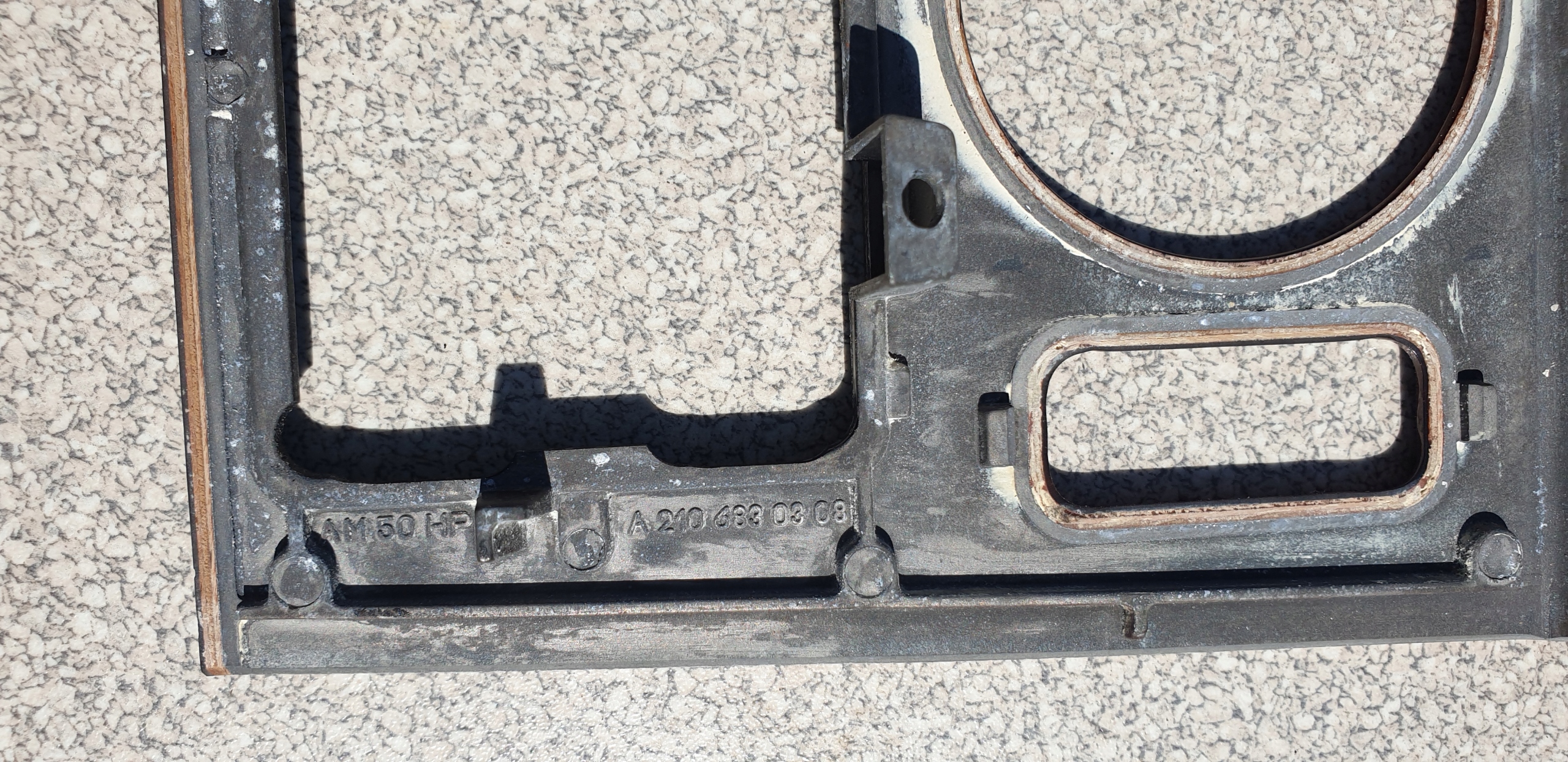 frame central cover consoles of the dashboard dashboard MERCEDES E W210 OE EU