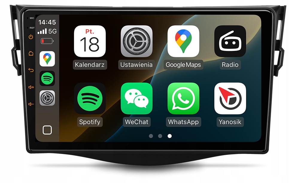 Toyota RAV4 2006-2012 Android Carplay Navigace Rádio Mapy 8GB/128GB Dsp