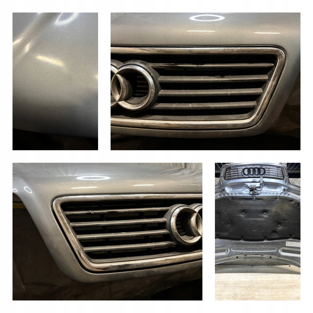 bonnet AUDI A6 C5 PRZEDLIFT K: LY7L