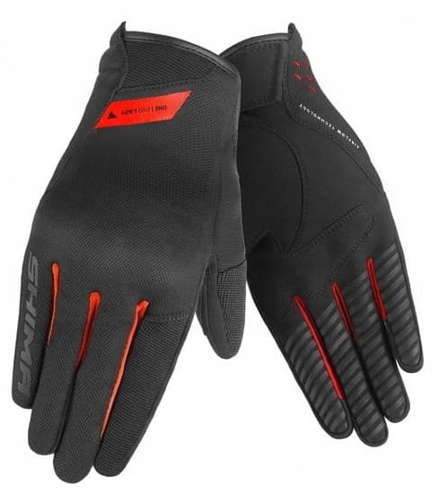 Shima One Evo Rękawice Motocyklowe Damskie Krótkie Czerwone