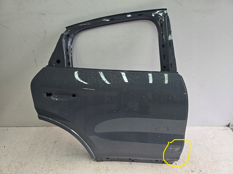 Porsche Cayenne 9YA Tür Hinten Rechts Coupe Door Porta Porte - Thumbnail 1