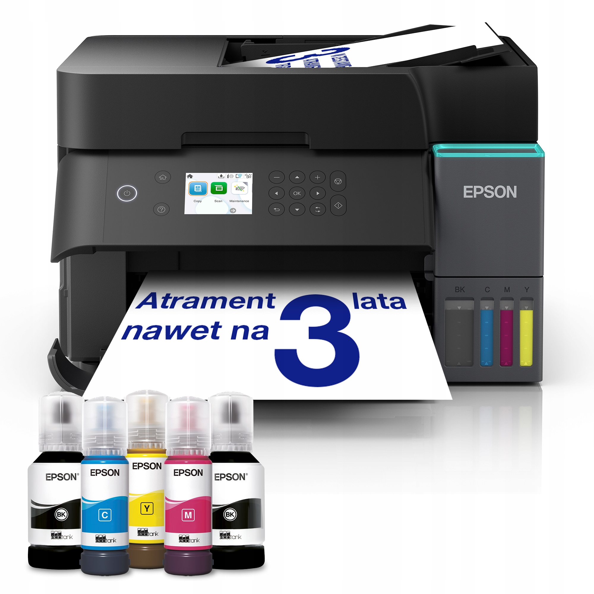 Epson L6370 Kolor Wi-Fi Duplex Adf Epson Polska 36M Gw Pl