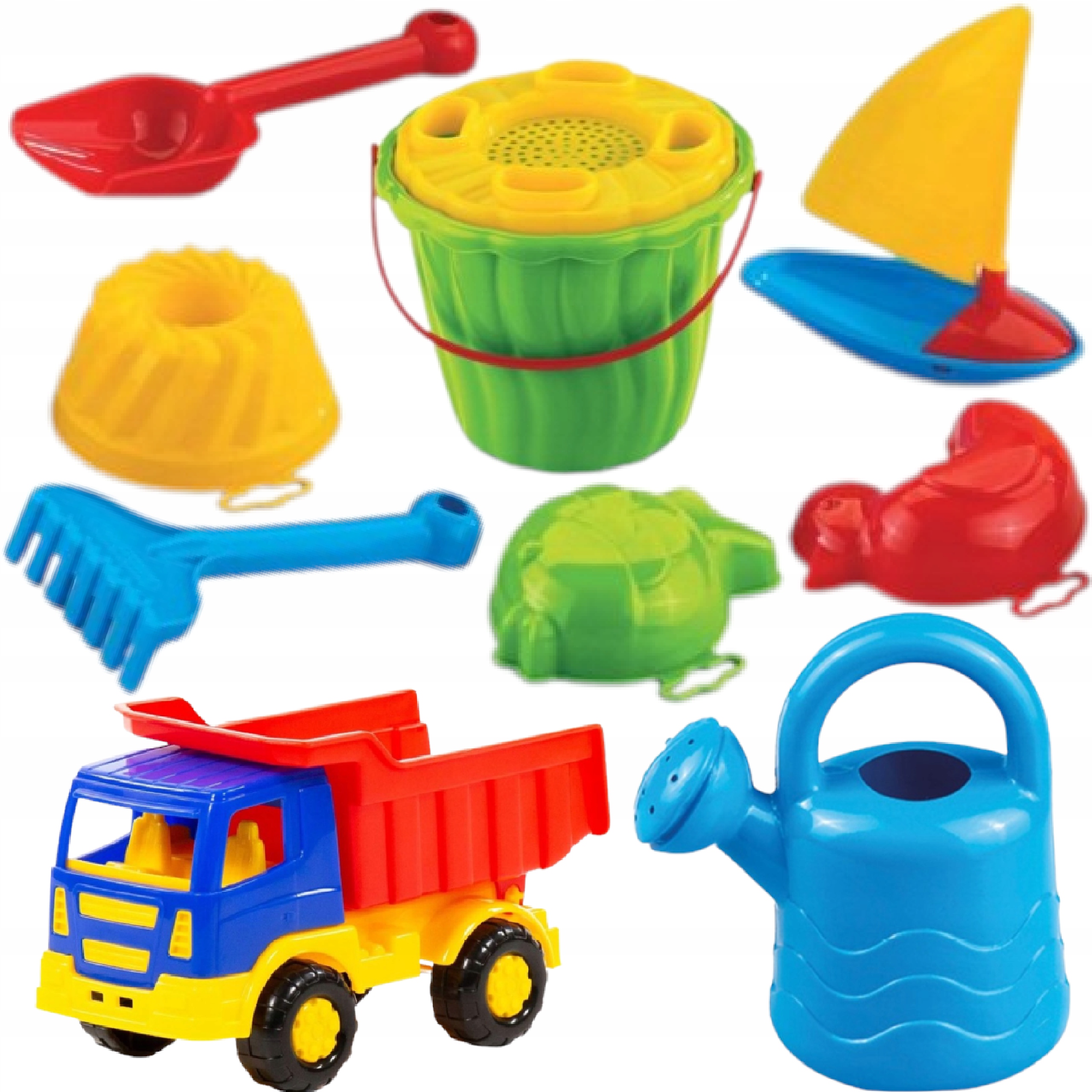

Duży Zestaw Zabawek Do Piasku Piaskownicy Na Plażę
