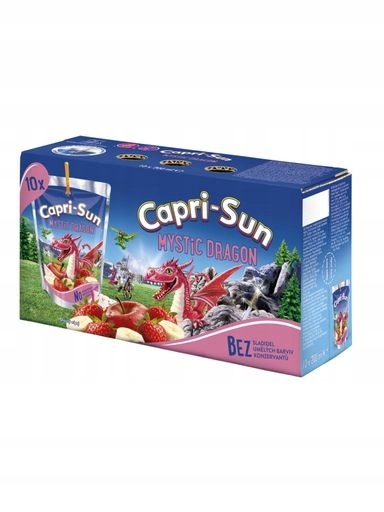 Levně 2x Capri-Sun Ovocný nápoj Mystic Dragon 10x200 ml