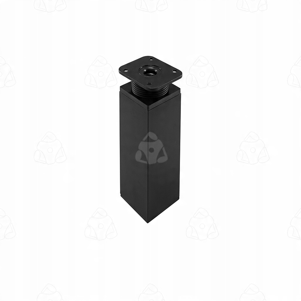 

Nóżka noga meblowa 40x40 z regulacją czarna 10cm