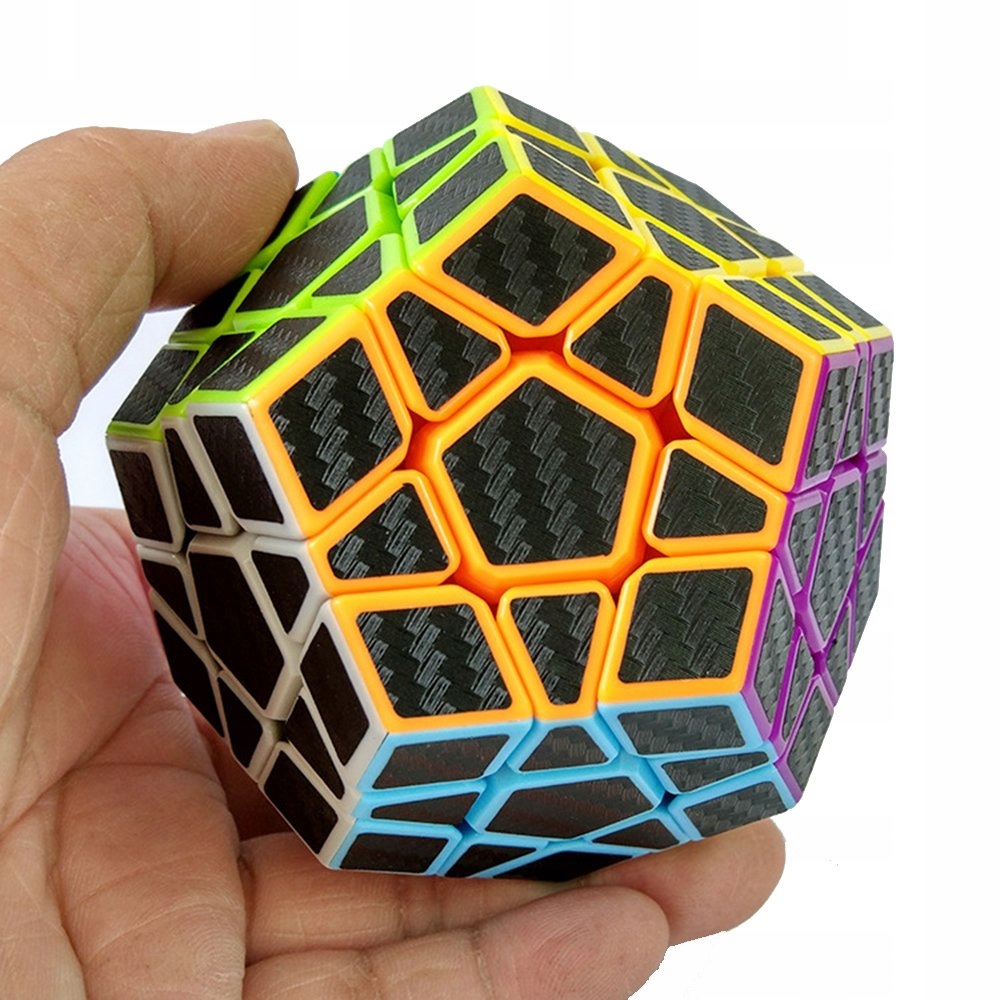 Big Cube Rubik Puzzle Megaminx углерода 3x3x3