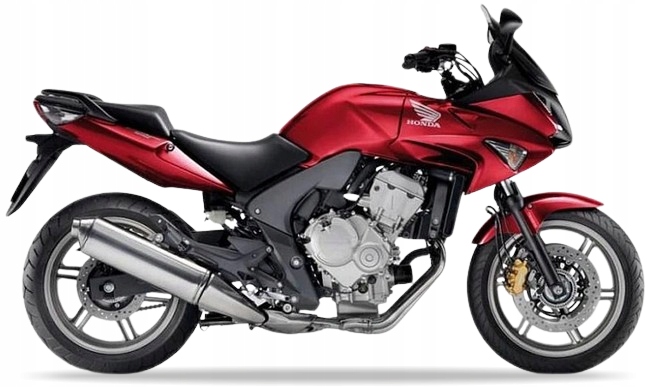 NAKLEJKI JUULA DO HONDA CBF 600 S 2007-2009 CZERWONY R320