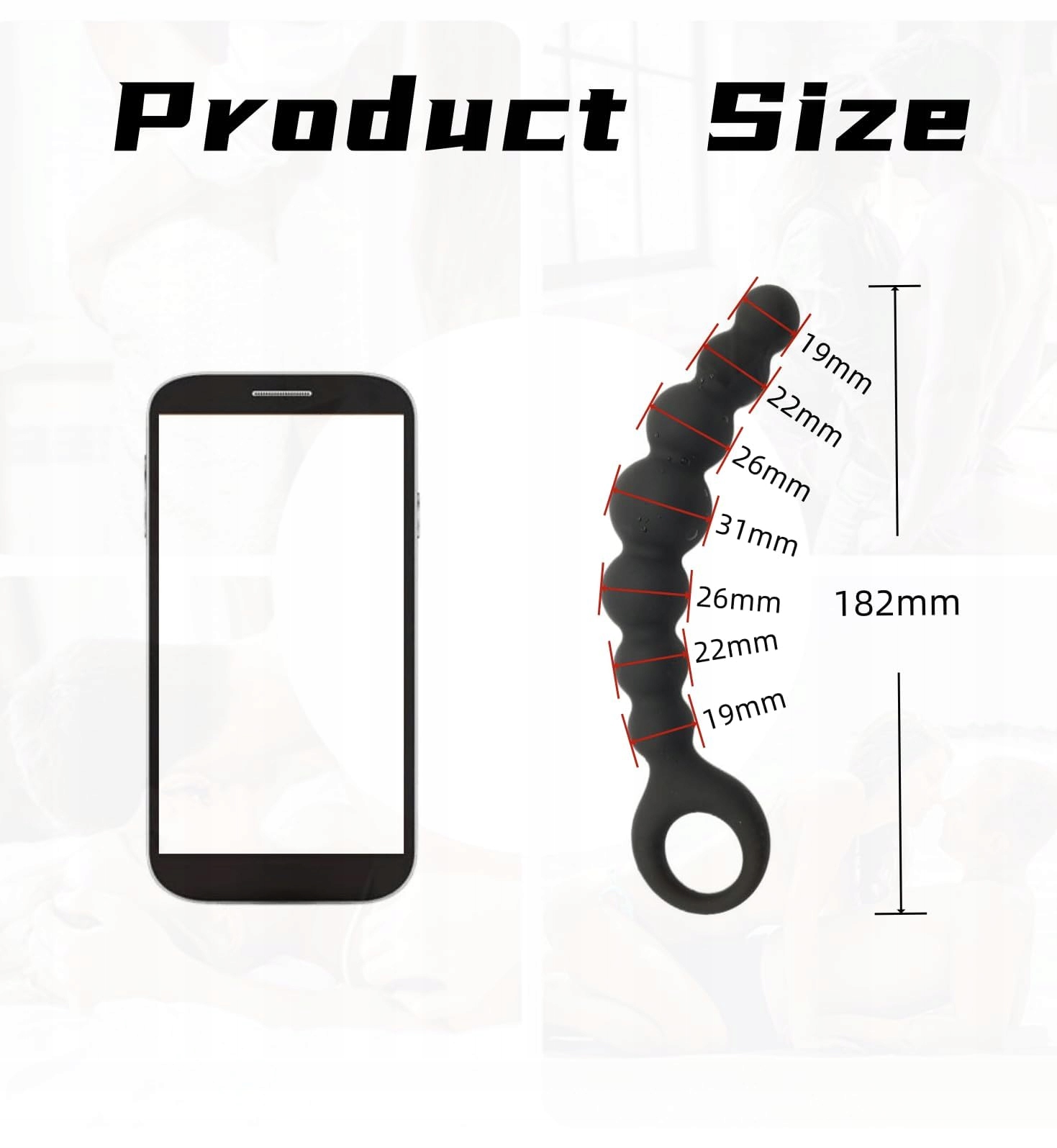 ANALPLUG Analny Dildo 7 Kul Prostata Masażer Stymulacja G Punktu — miniatura 5