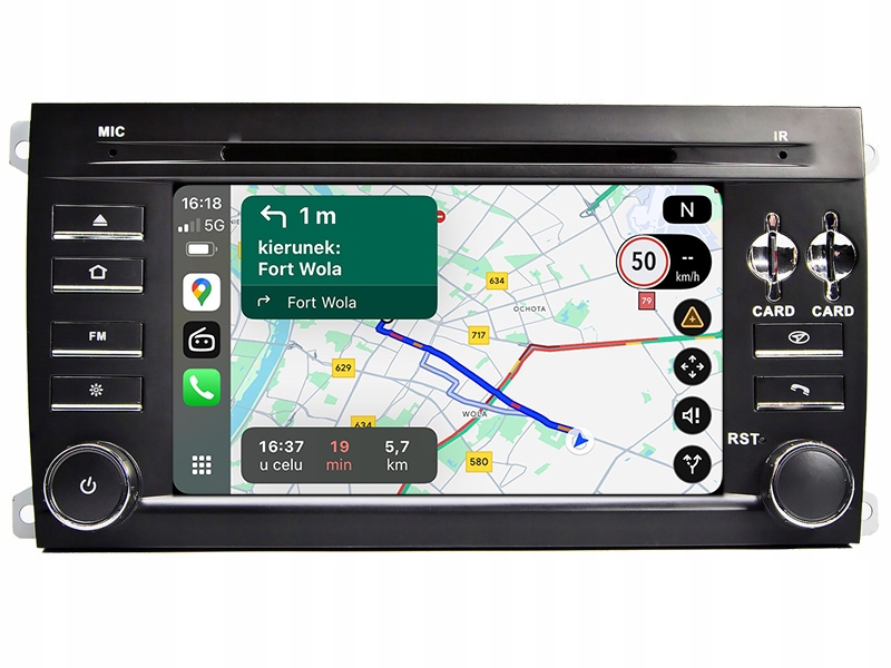 Porsche Cayenne Android Carplay Rádio Navigace 8GB/128GB Dsp