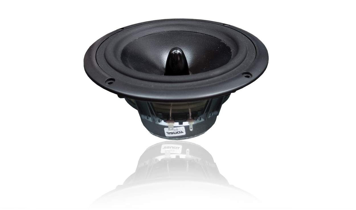 Tonsil Nízkotonový reproduktor Gdn 17/50/6F 4 ohm Černý Originální