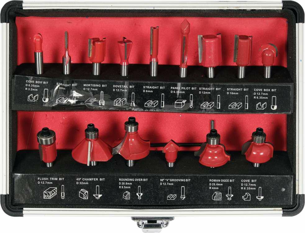 Yato Tvarové Frézy 15ks YT-68007