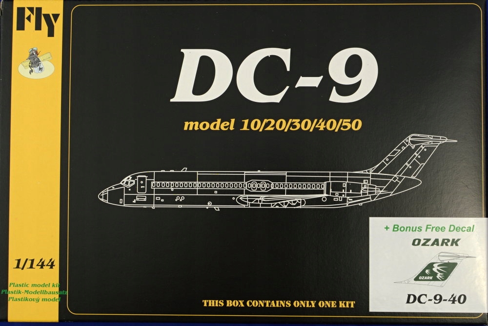 DC-9-40 Ozark Air Lines Fly 14424 1:144