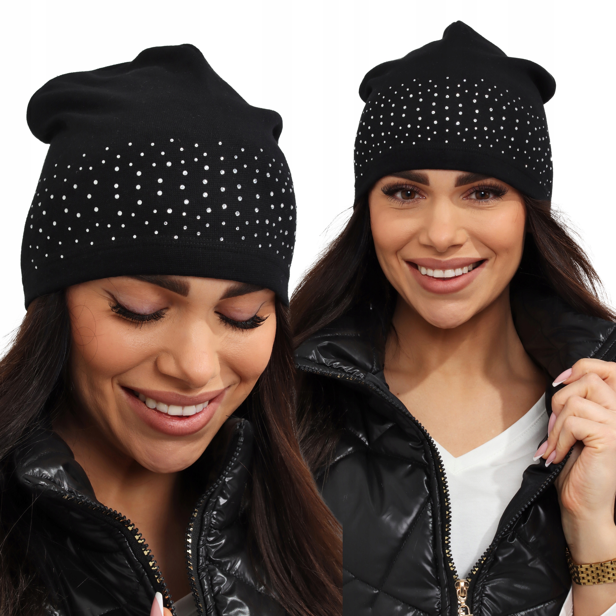 

Czapka Damska Beanie Sportowa Cienka Modna Wiosna