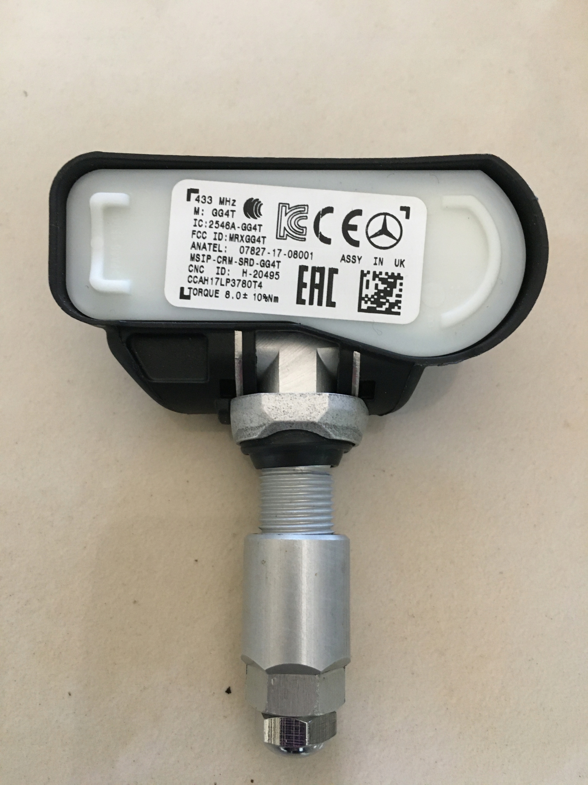 Датчик давления TPMS MERCEDES C-Class W205