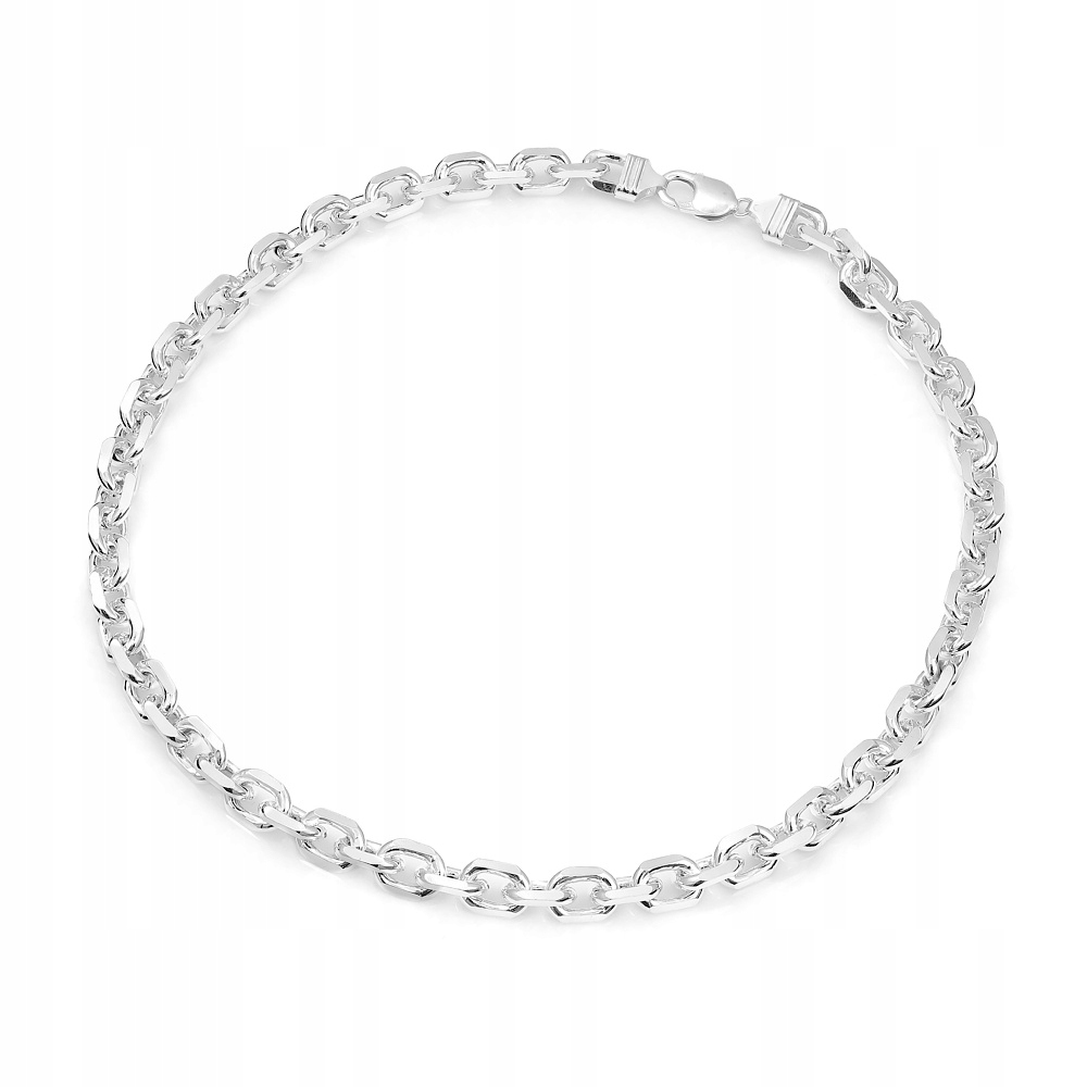 Stříbrný Řetízek Řetízek Anker 9 mm 70 CM