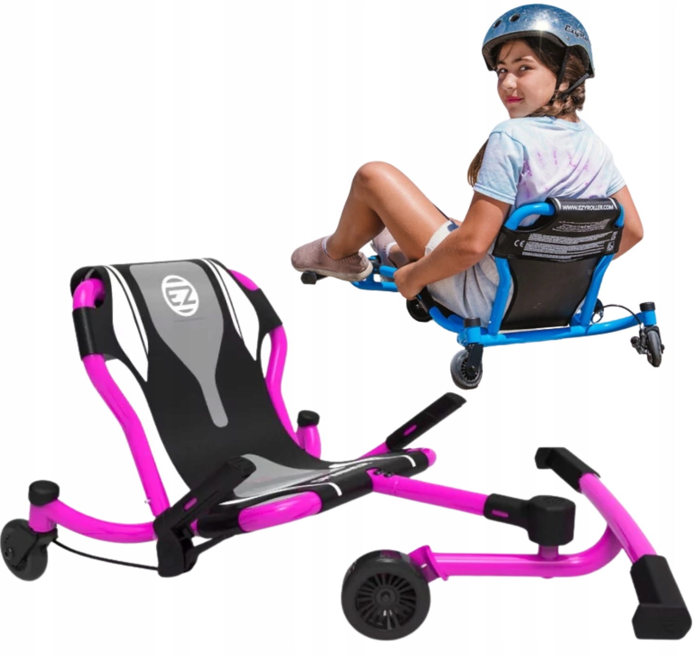 Gokart dla Dzieci EzyRoller Spinner X Pojazd Napędzany Nogami 360° 4-12 lat