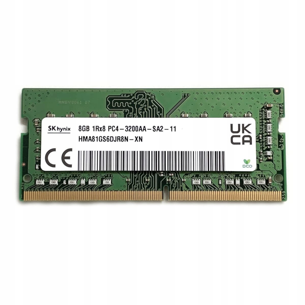 Pamięć Ram 8GB DDR4 Sk Hynix 3200 MHz 1.20V PC4-3200AA HMA81GS6DJR8N Xn