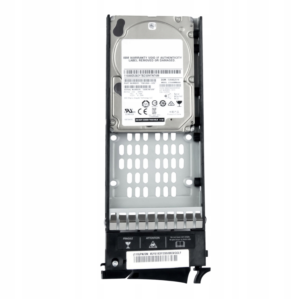 Seagate 600GB 10k 64MB Sas 6G 2.5'' ST600MM0006