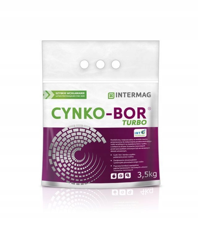 

Nawóz cynkowo-borowy Cynko-bor Turbo 3,5 kg