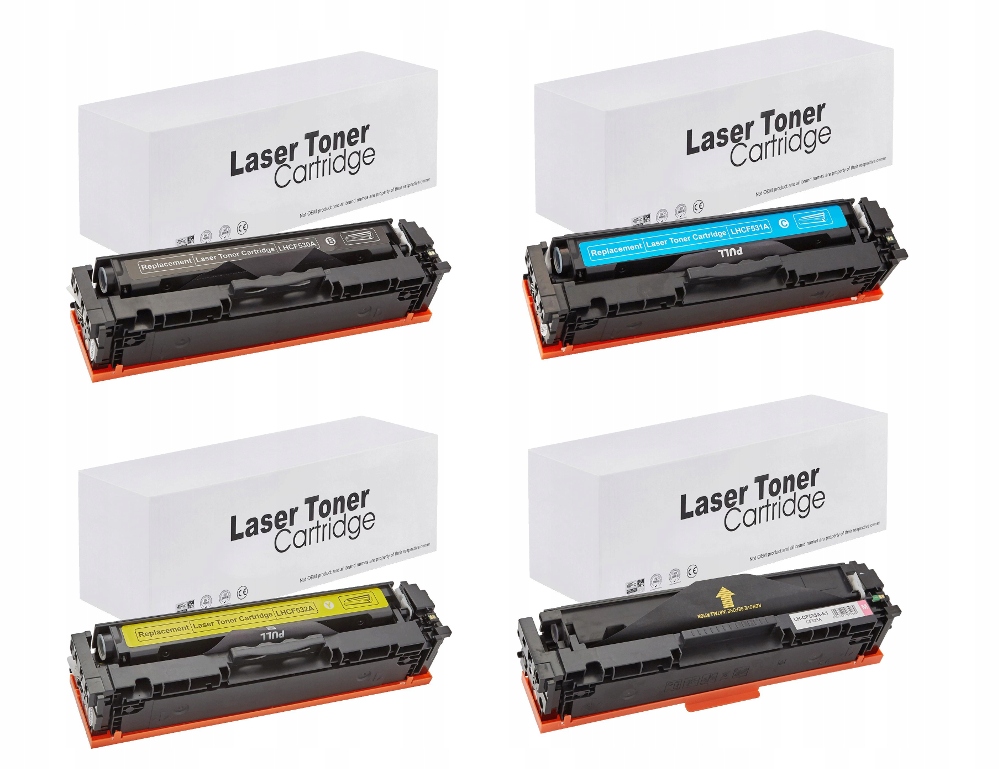 4X Toner do Hp 205A Color LaserJet M180n M181fw M154a M154nw