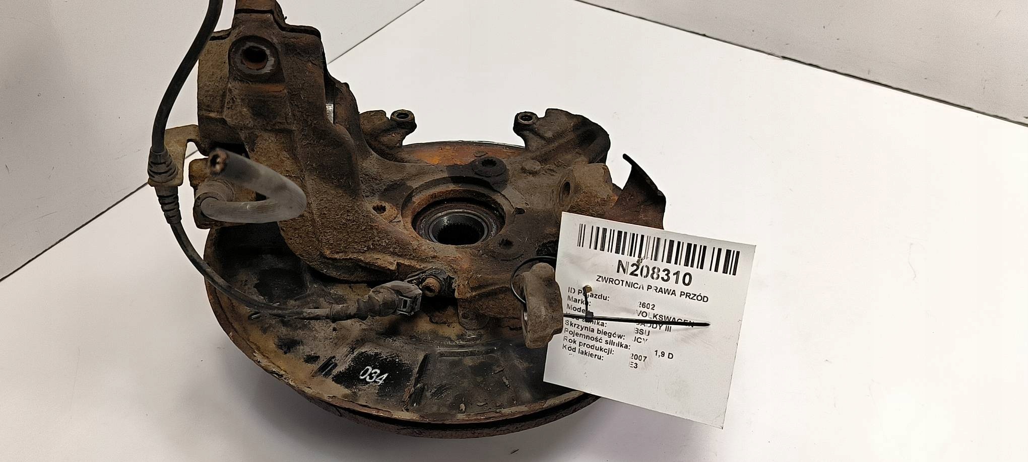 swing right front 1.9 TDI VOLKSWAGEN CADDY III