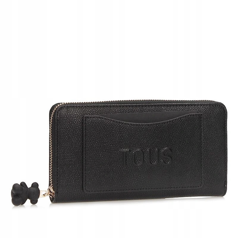 Dámská peněženka Tous Billetera M.tous Back To Basics Negro 2002374051 černá