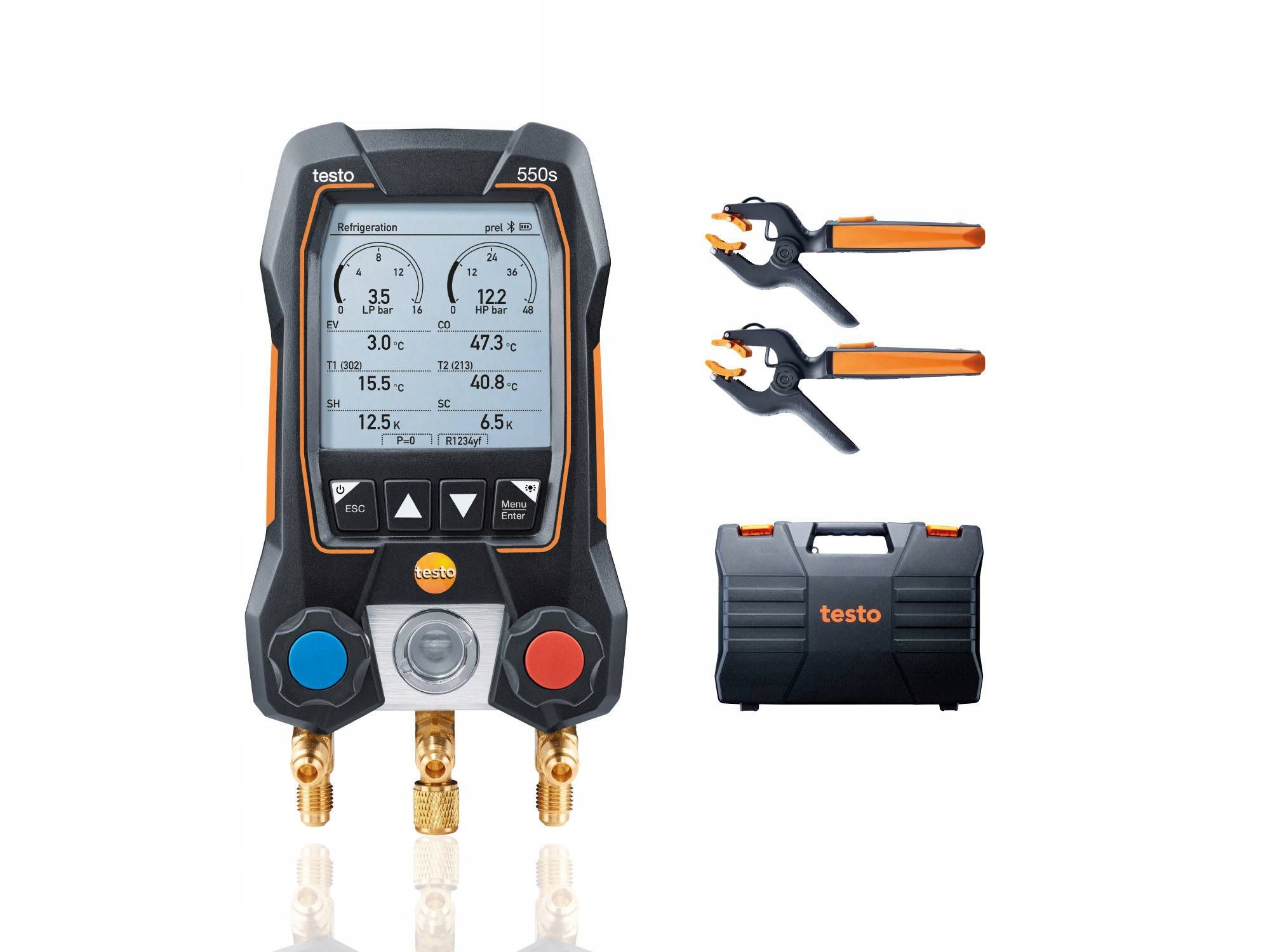 

Oprawa zaworowa Testo 550s Smart Bluetooth