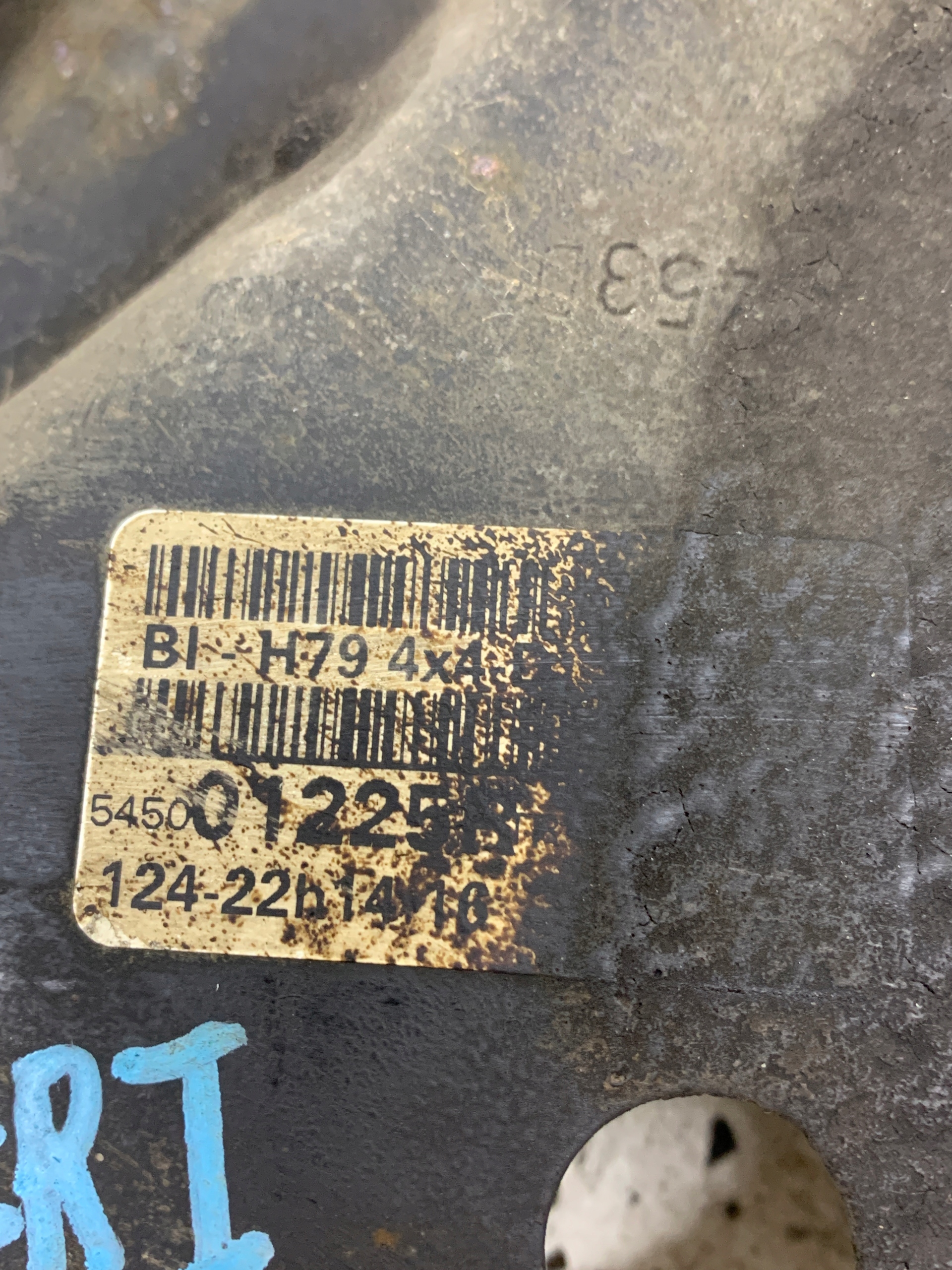 arm front right 545001225R DACIA DUSTER and LIFT (2013-2017) 1.6B