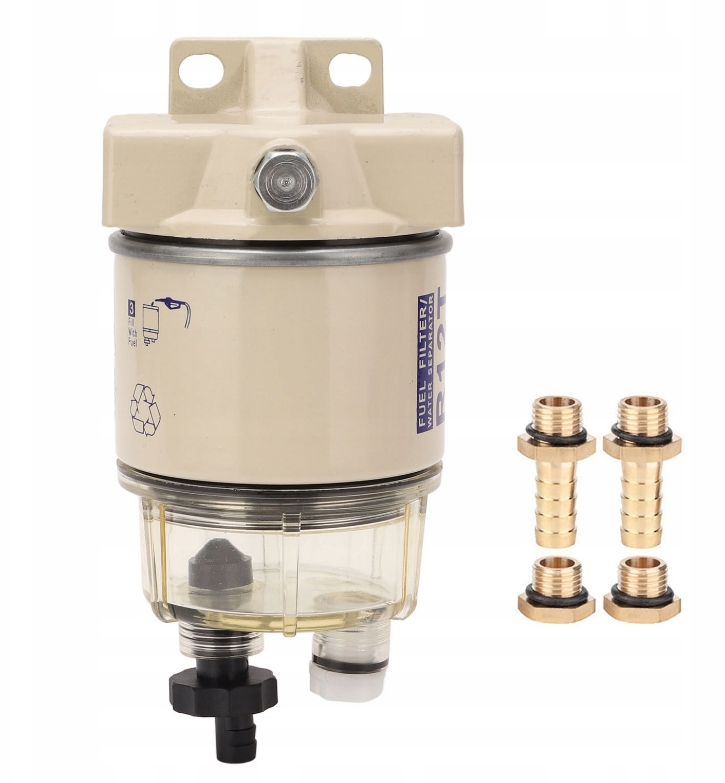 Filtr paliwa z separatorem wody i odstojnikiem