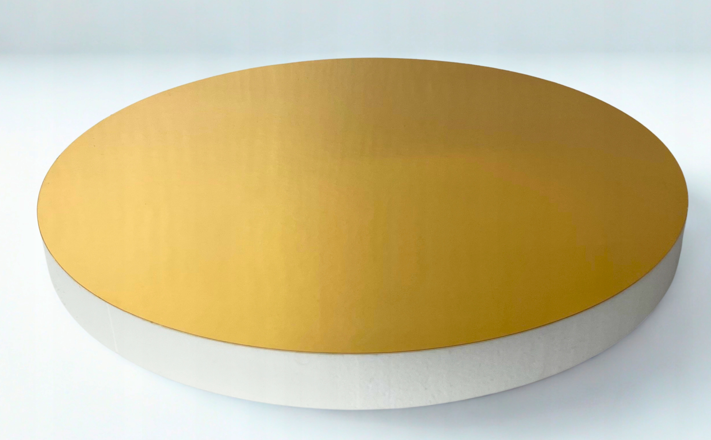 10 Sztuk Podkład Styrodurowy Pod Tort Styrodur Złoty 26 CM biały styrodur