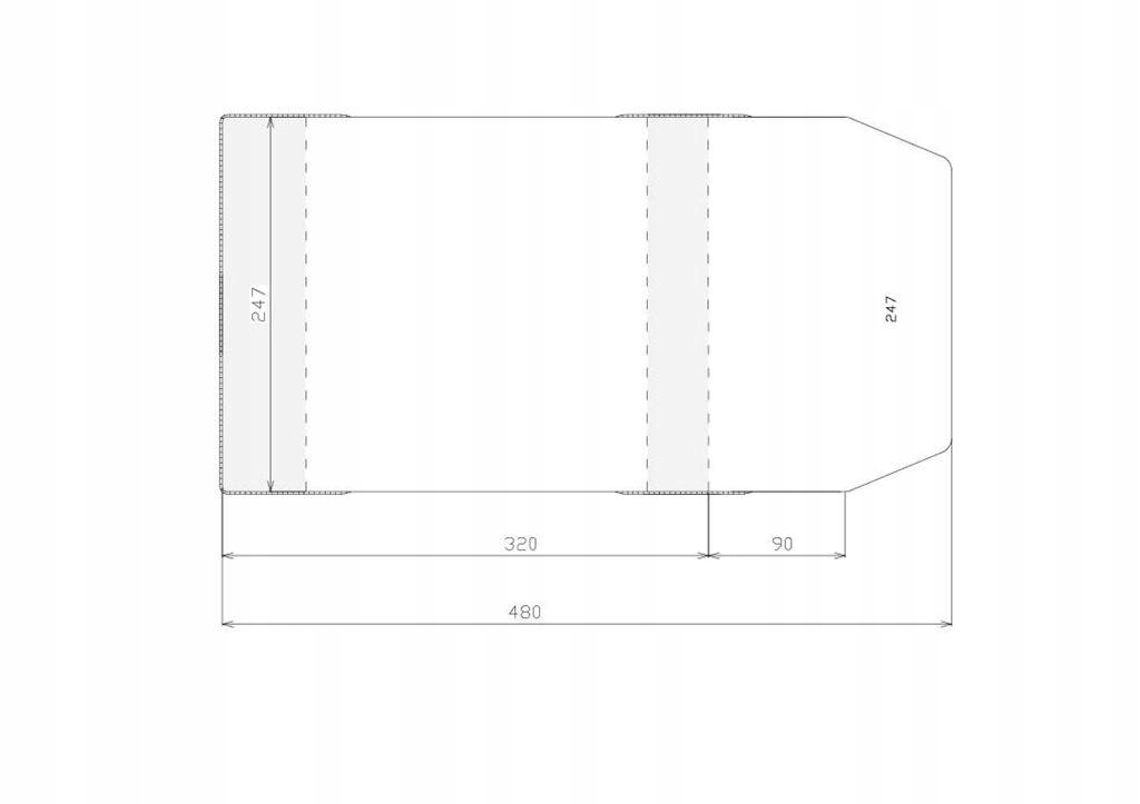 OKŁADKA 247 mm GRUBA REGULOWANA OKŁADKI SZTAPEL TUSZYMA EAN (GTIN) 5908301401340