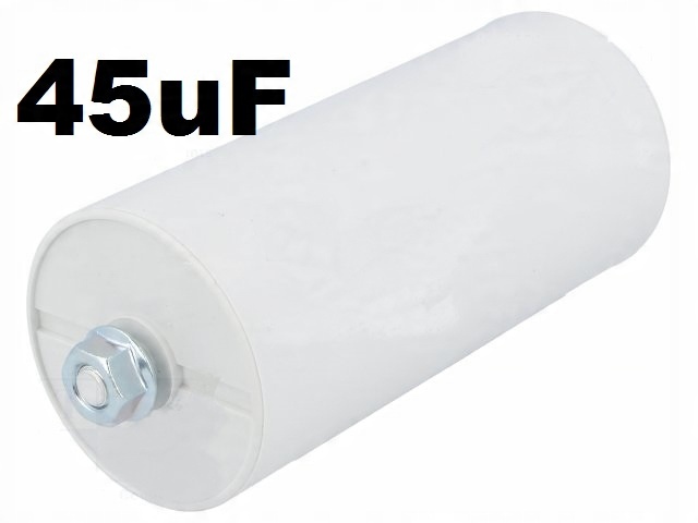 

Kondensator rozruchowy do silnika 45uF 425V