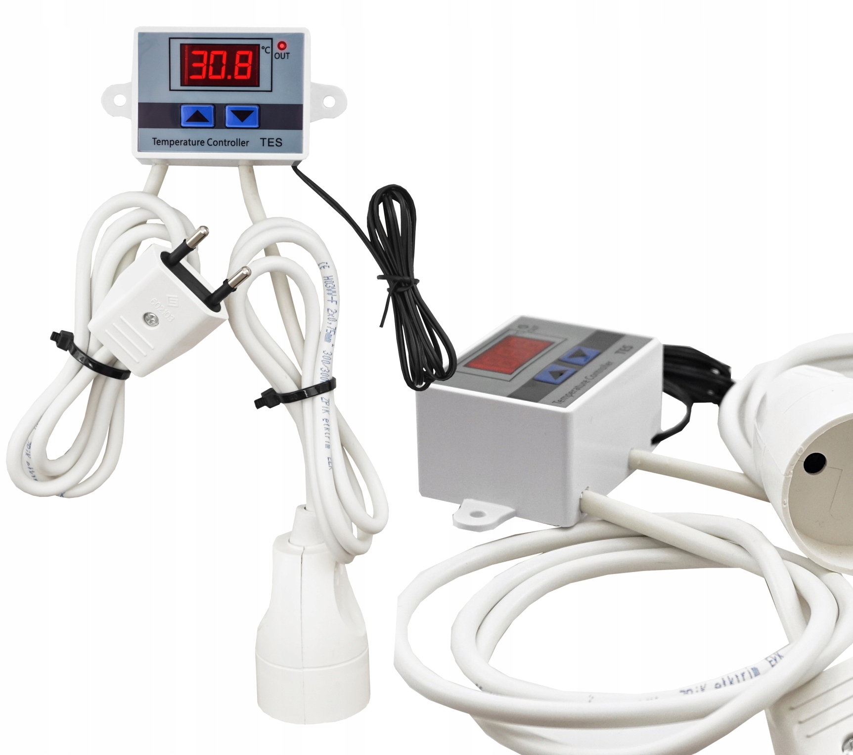 

Sterownik Regulator Temperatury 230V Gniazdo Wtyk
