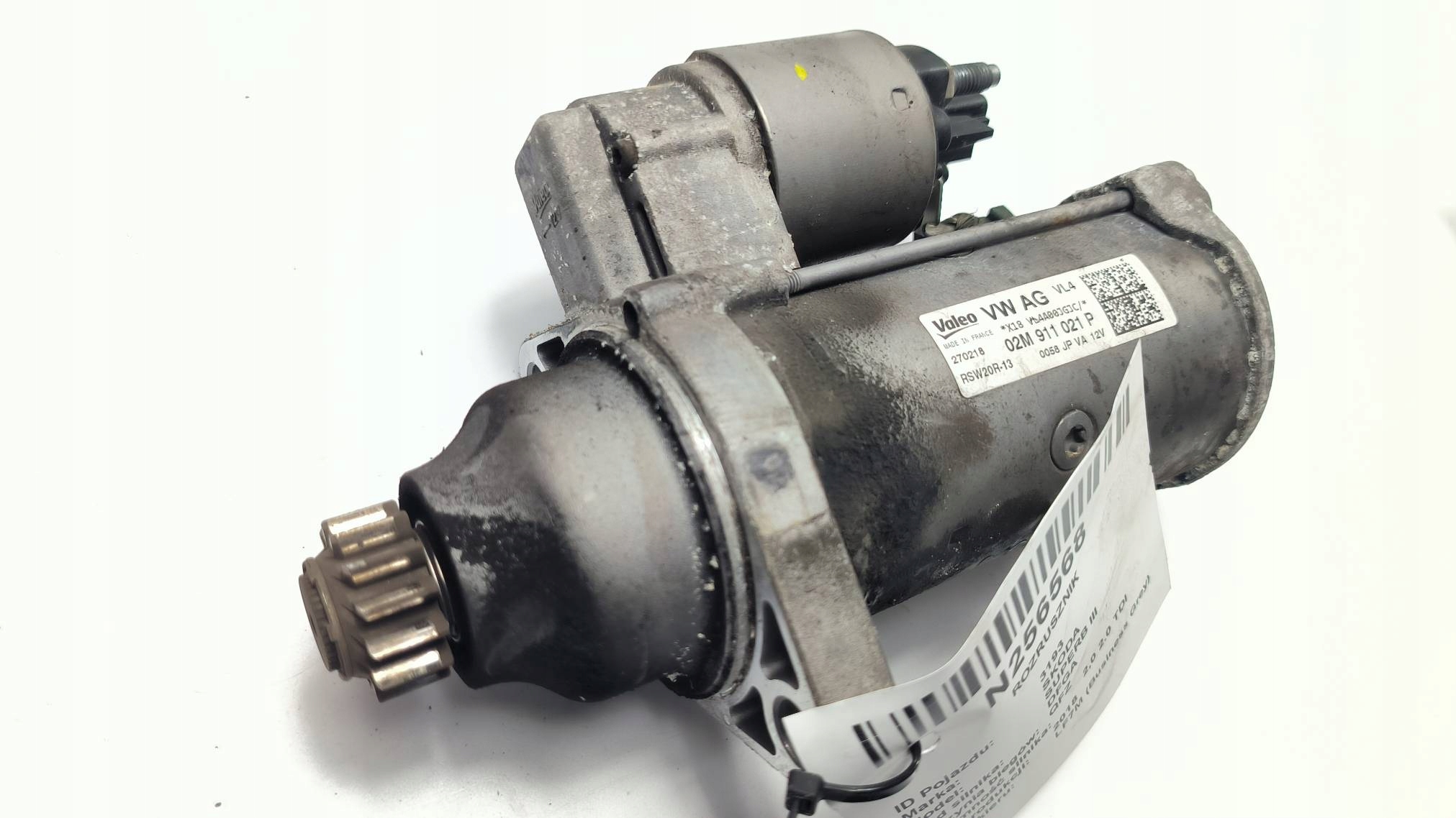 starter 02M911021P 2.0 TDI SKODA SUPERB III